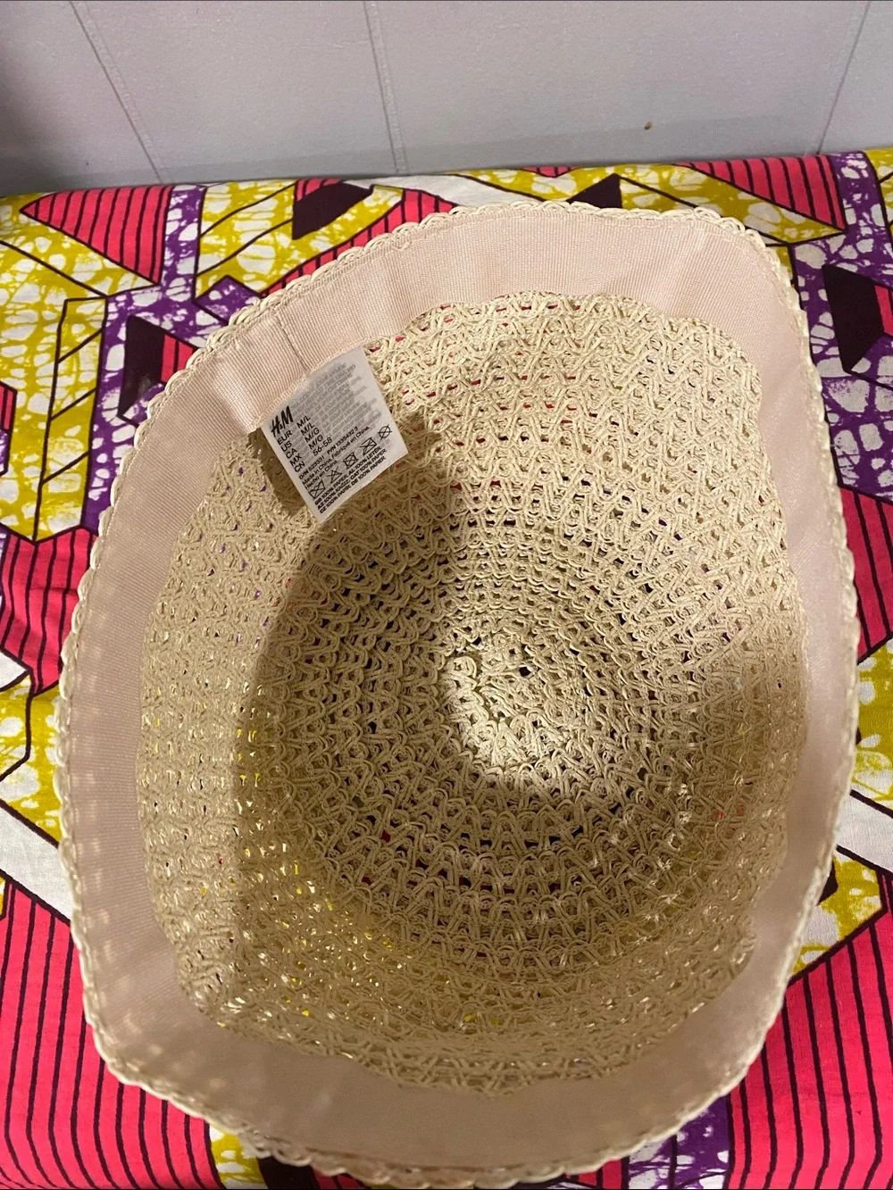 Straw Beige Bucket Hat (lightweight)